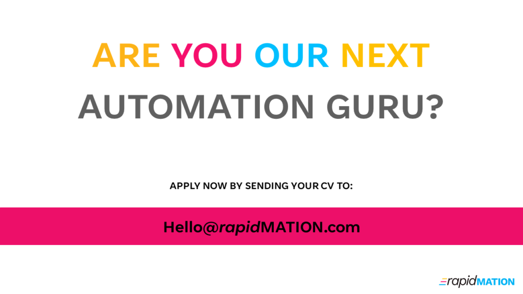 Are you our next Automation Guru