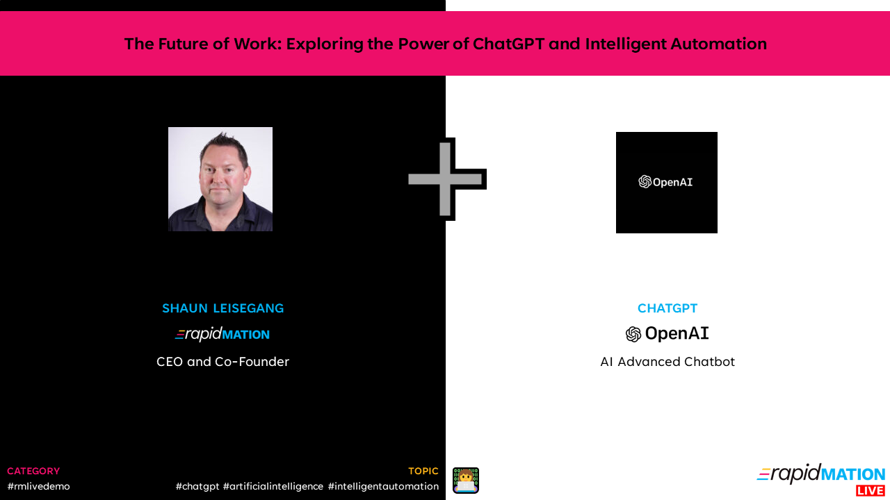 📺 Exploring the Power of ChatGPT and Intelligent Automation